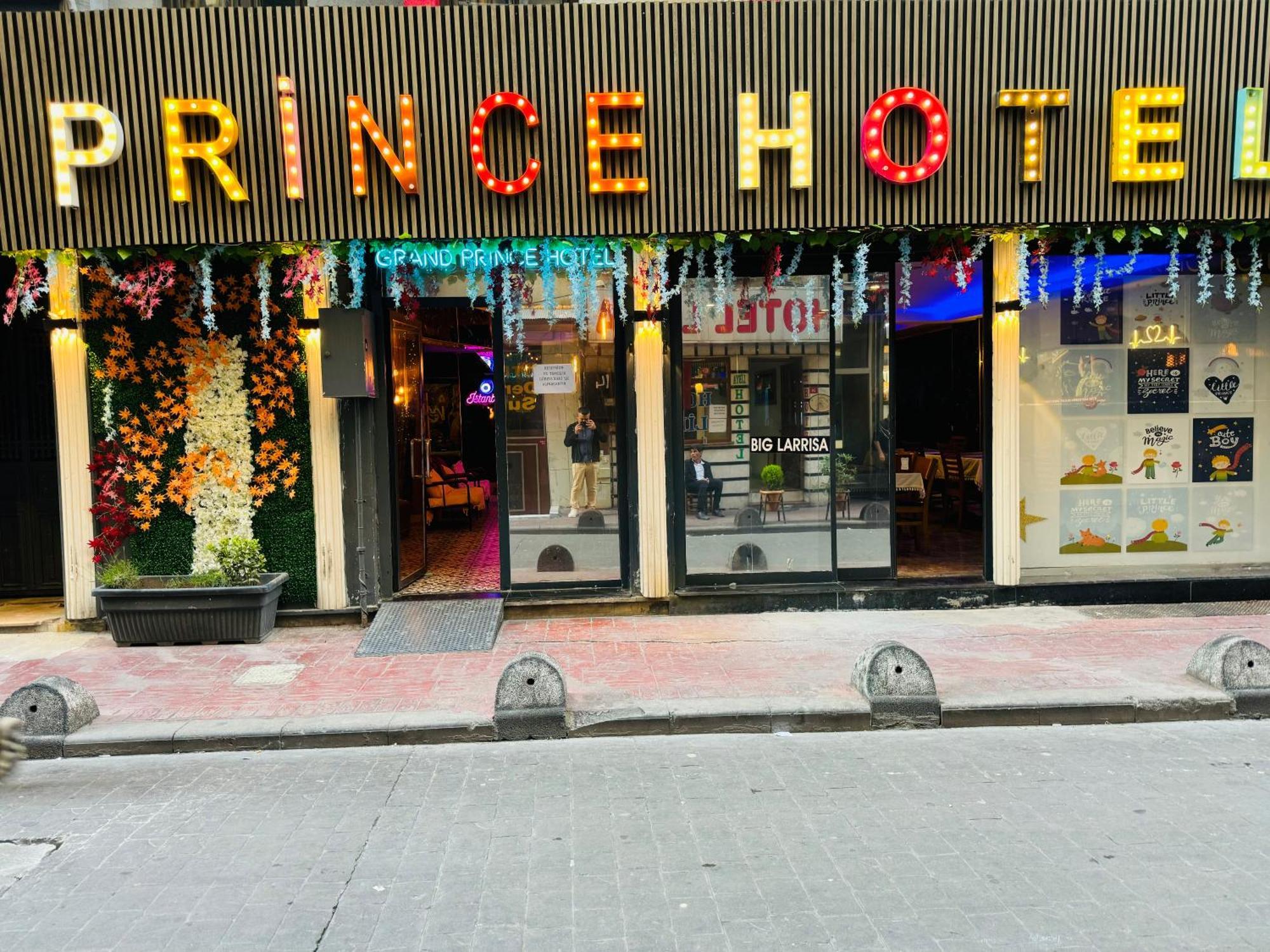 Grand Prince Hotel Taksim Istanbul Exterior photo